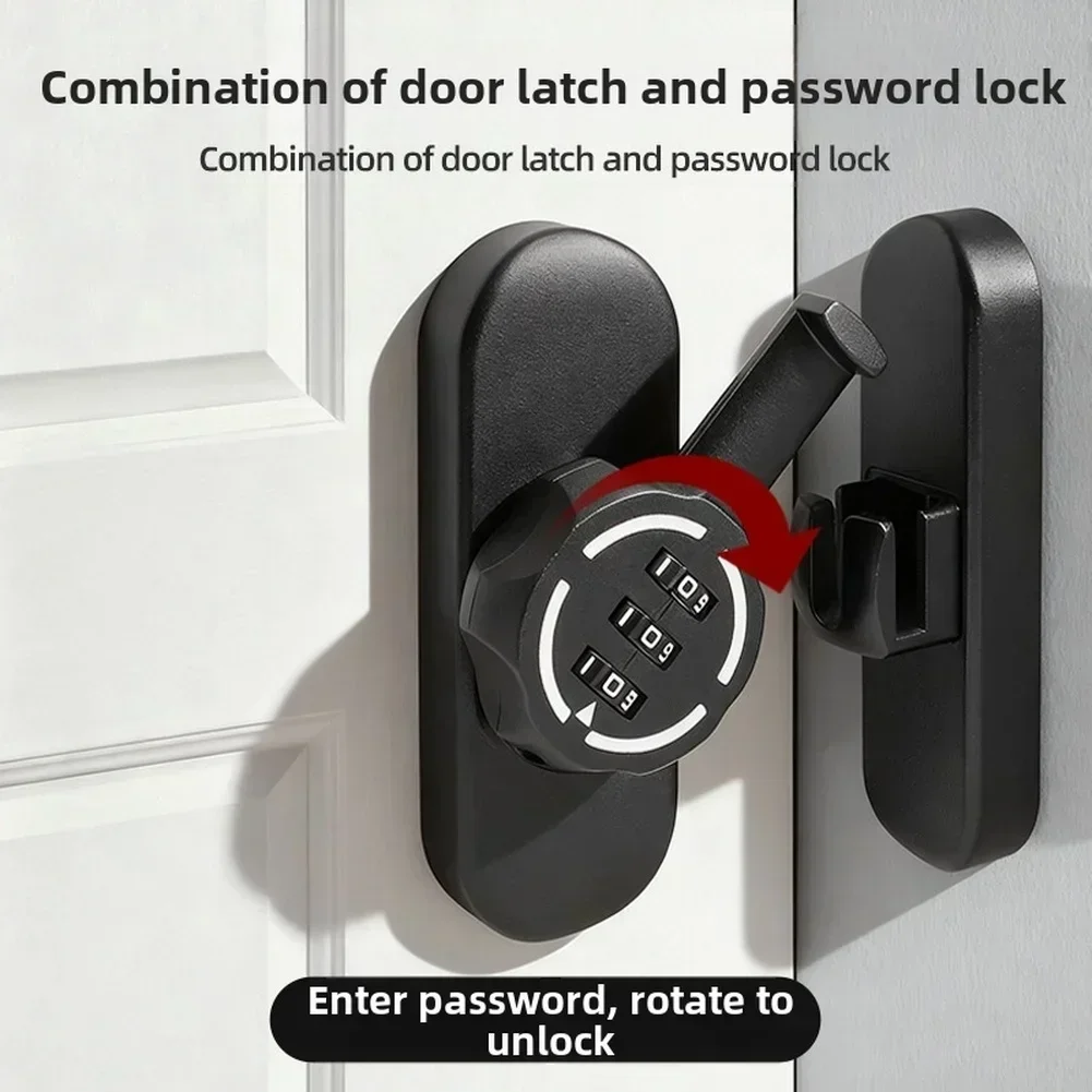 Furniture Sliding Door Hardware - Pestillo de puerta con contraseña, cerradura