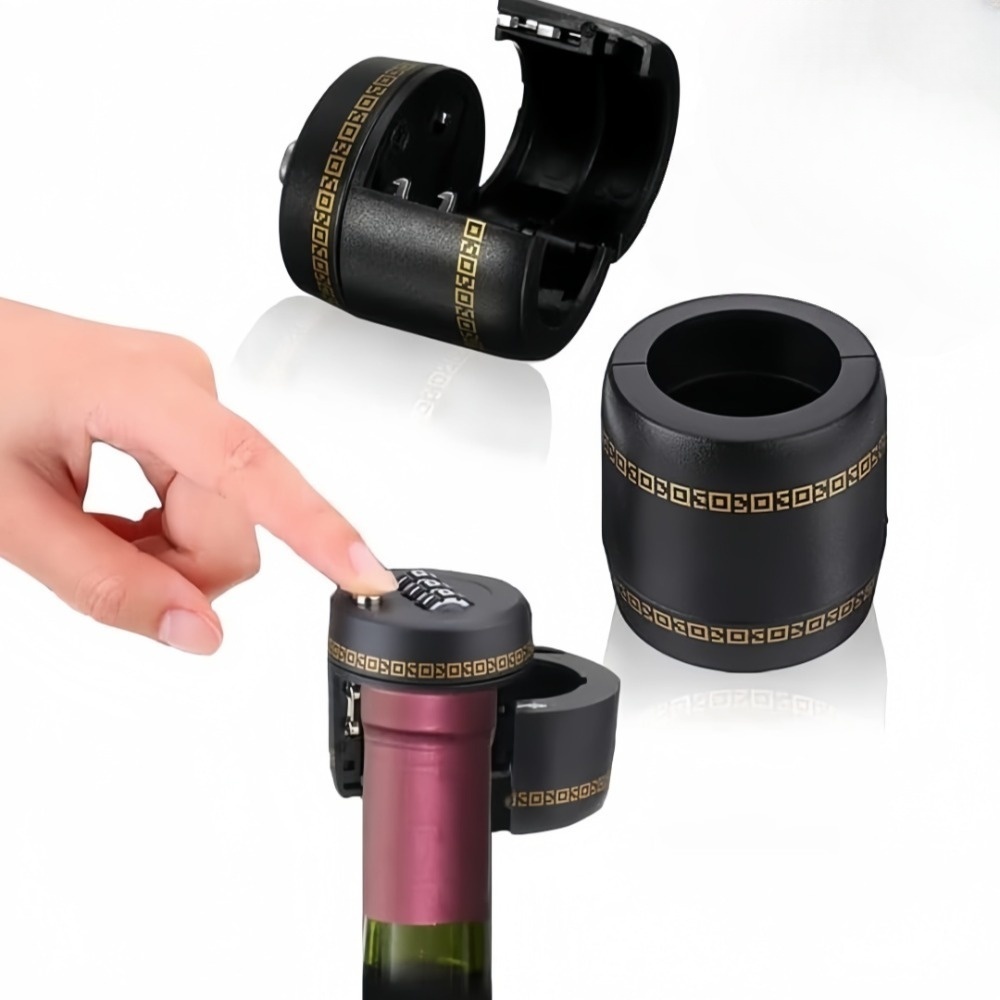 Furniture Hardware Locks - Cerradura Reutilizable para Botellas de Vino,