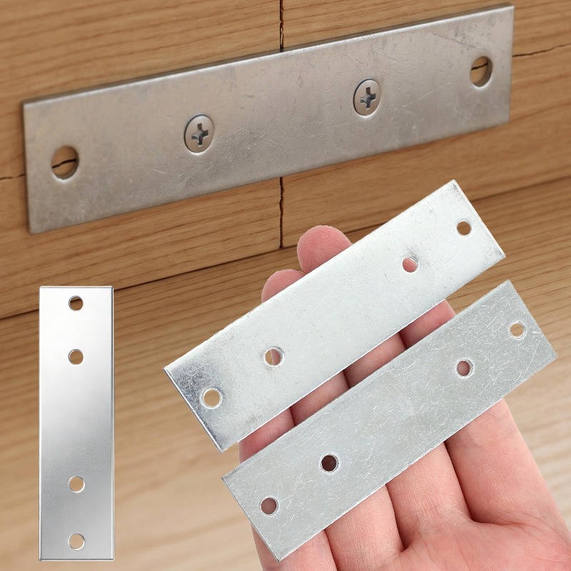 Furniture Hardware Wood - Soportes rectos de alta resistencia, placas