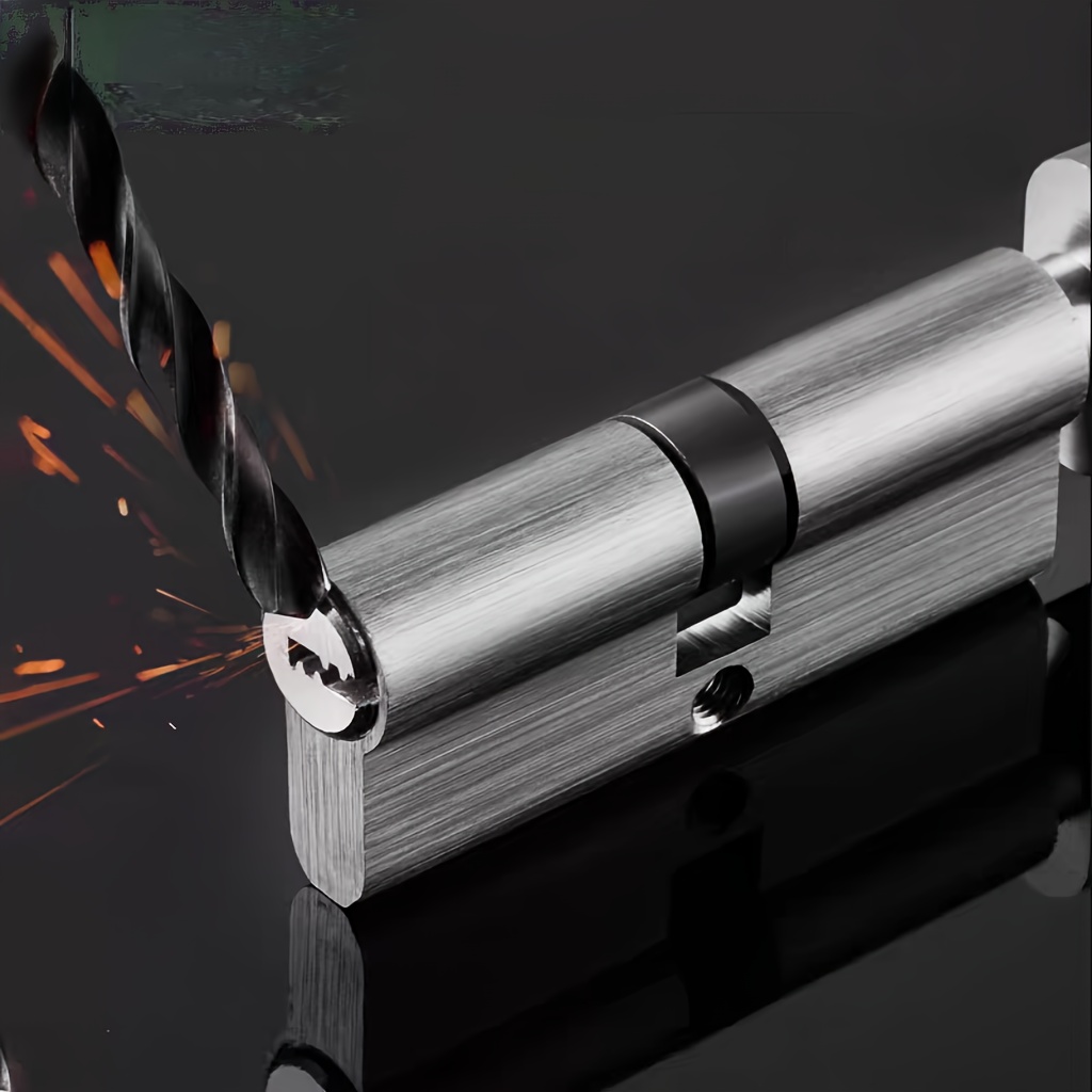 Furniture Sliding Door Hardware - Cilindro de cerradura estándar europeo de