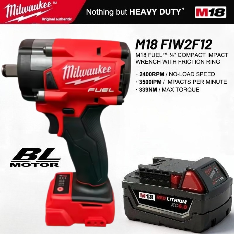 Llave de Impacto Inalámbrica M - Milwaukee Drill M18 Fuel reseña y precio