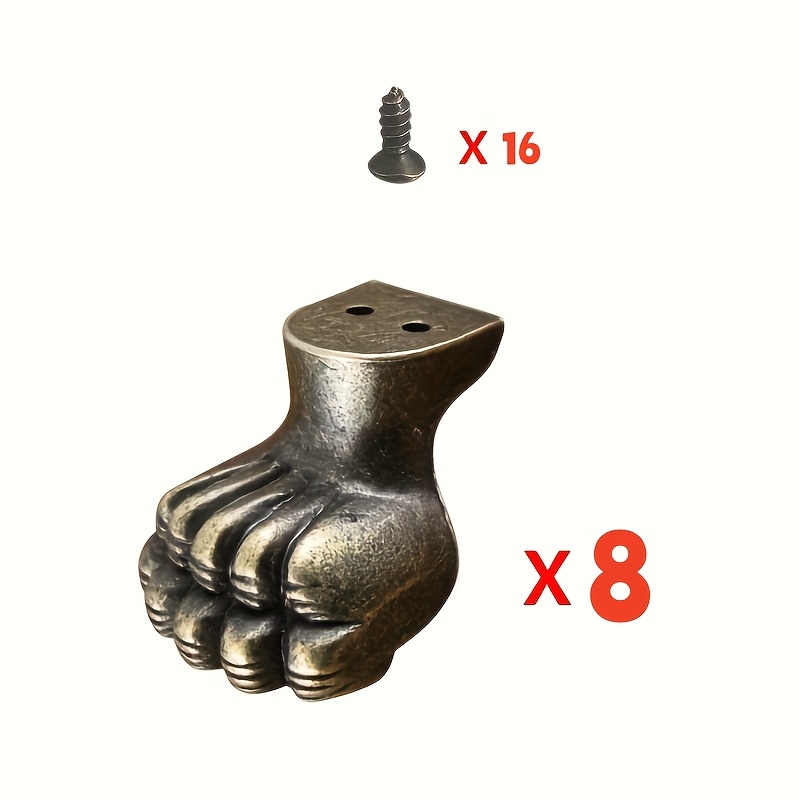 8 piezas de herrajes decorativ - Furniture Hardware Wood reseña y precio