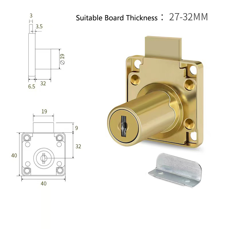 Yutoko Cerradura para cajón de - Furniture Hardware Supplies reseña y precio