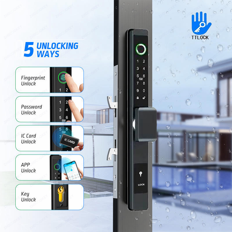 ZHDCOOKEY Cerradura Digital Bi - Furniture Sliding Door Hardware reseña y precio