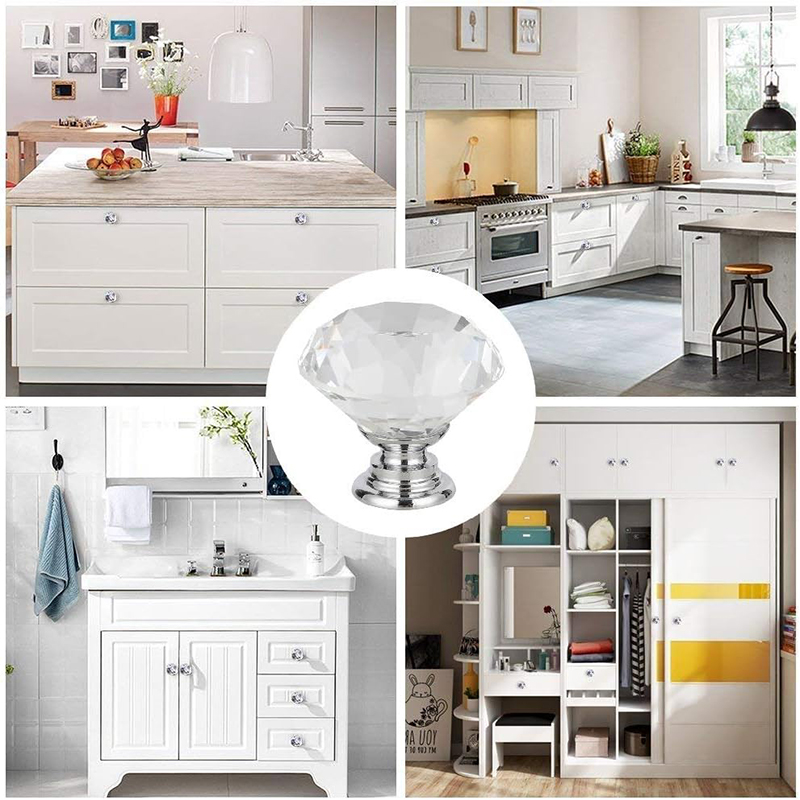 Juego de 6 Perillas Redondas d - Furniture Hardware Supplies reseña y precio