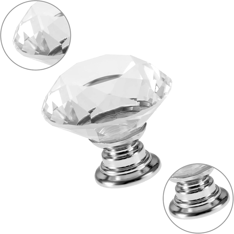 Juego de 6 Perillas Redondas d - Furniture Hardware Supplies reseña y precio