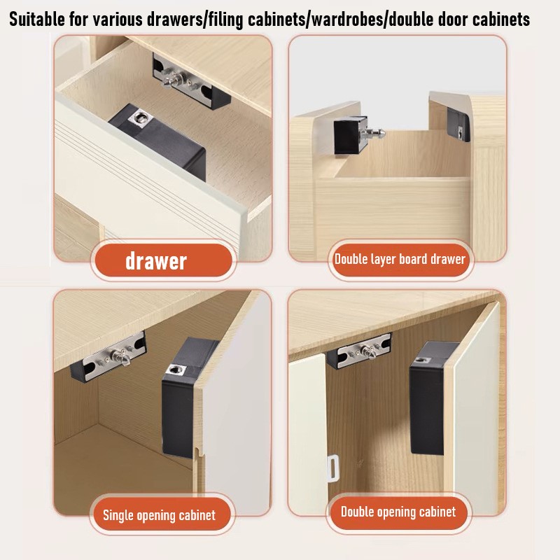 Cerradura de puerta de gabinet - Furniture Hardware Supplies reseña y precio