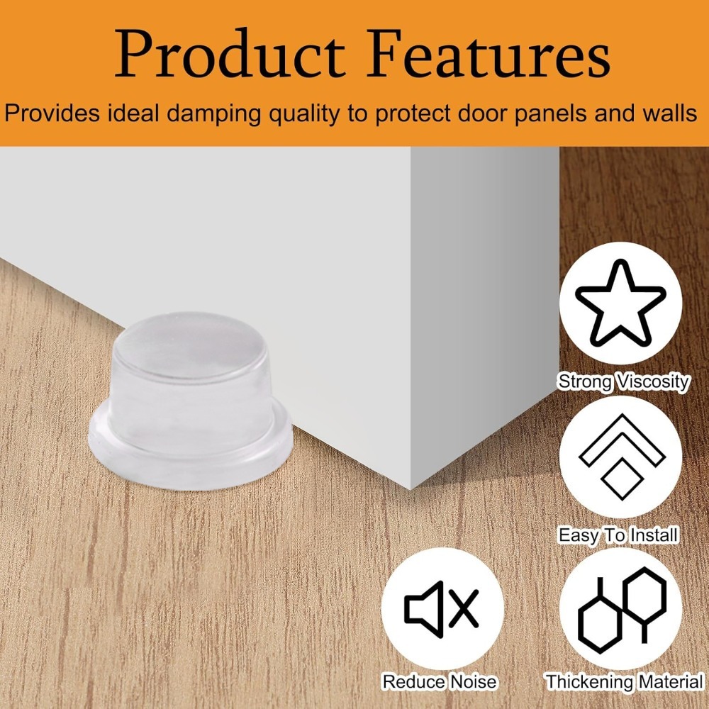 Tope de puerta de silicona, Pr - Furniture Hardware Supplies reseña y precio