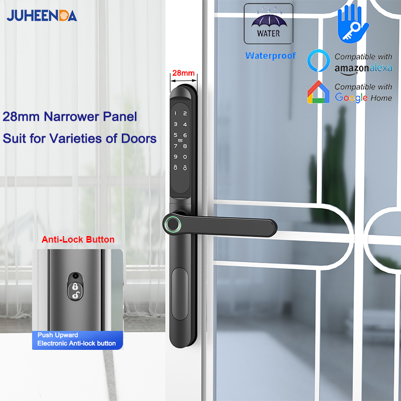 Cerradura inteligente de alumi - Furniture Sliding Door Hardware reseña y precio