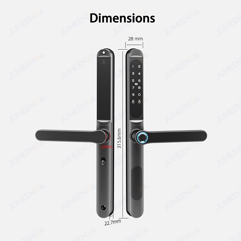 Cerradura inteligente de alumi - Furniture Sliding Door Hardware reseña y precio