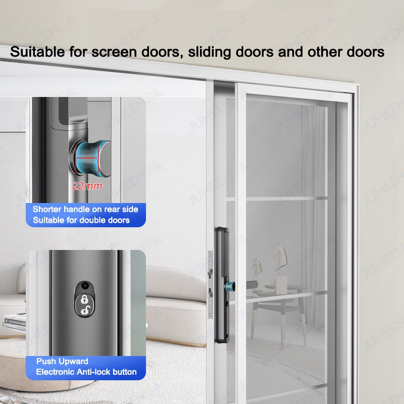 Cerradura inteligente de alumi - Furniture Sliding Door Hardware reseña y precio